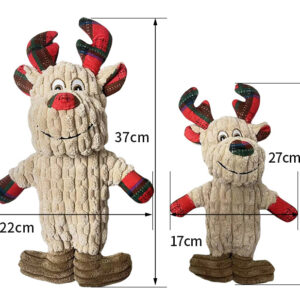 Christmas Squeaky Plush Dog Toys